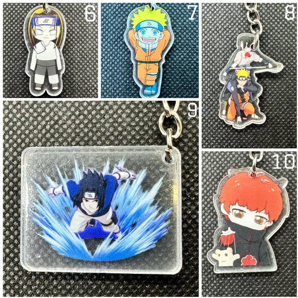 Naruto Inspired KBK Keychains - Picture 3 of 12